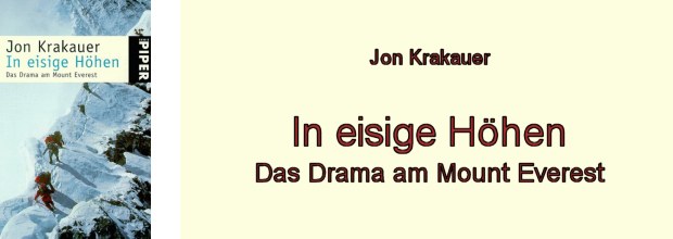 Jon Krakauer: In eisige Höhen.