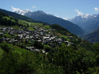 Idyllisches Visperterminen.