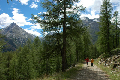 Auf dem Weg zur Hannig.