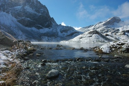 Der Leg Grevasalvas in bezaubernder Morgenstimmung.