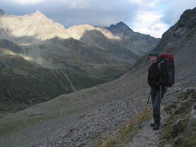 Weiterweg zur Hochschoberhütte.