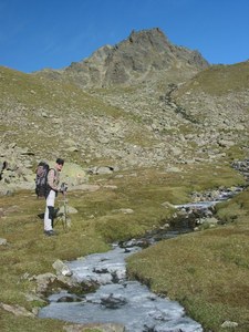 Kleiner Bach oberhalb der Schoberlacke.