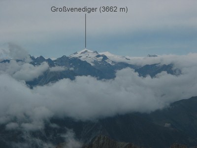 Ausblick zum Großvenediger.