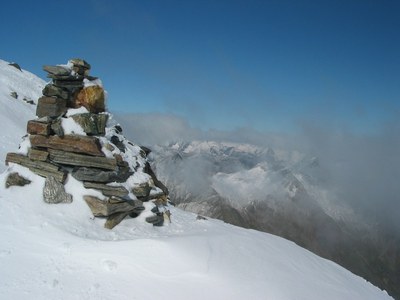 Stimmungsbild vom Gipfel.