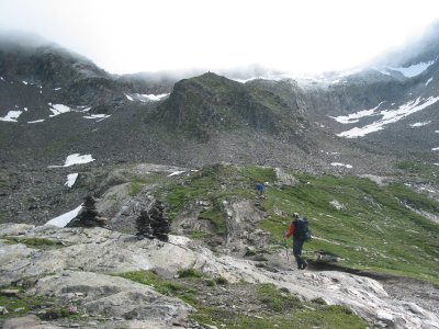 Auf dem Weg zum Schönbichler Horn.