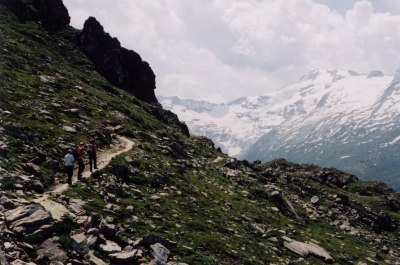 Auf dem Weg zum Lej Sgrischus.