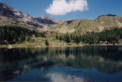 Lagh da Val Viola im Valle di Poschiavo.