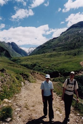 Unterwegs im Val Fedox.