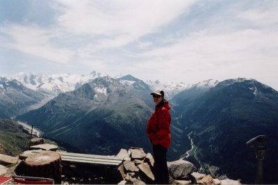 Ausblick ins Val Roseg.