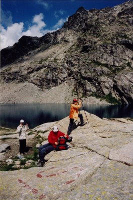 Lägh dal Lunghin (2484 m).