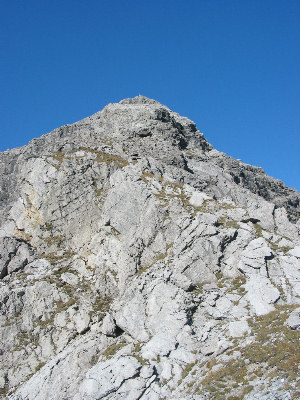 Am Südgratrücken des Wilden Kastens.