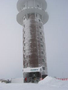 Der Feldbergturm (1448 m).