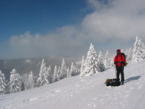 Janina unterhalb vom Feldberg.