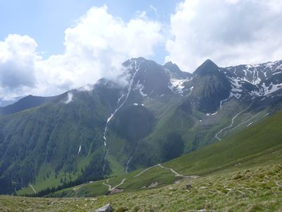 Oberhalb der Jochbrunnalm (2052 m).