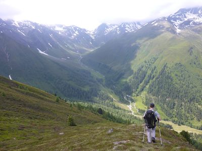 Blick ins Flaurlinger Tal.