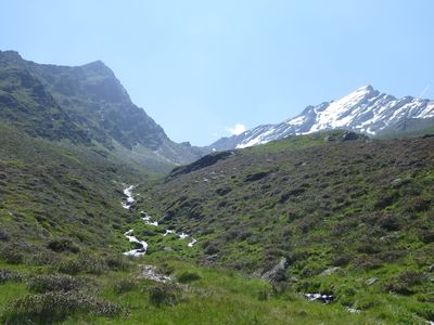 Blick in Richtung Hochgrafljoch.