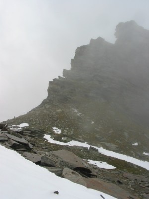 Überblick über den Türml-Klettersteig.