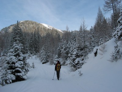 Auf dem Weg zum Lehnberghaus.